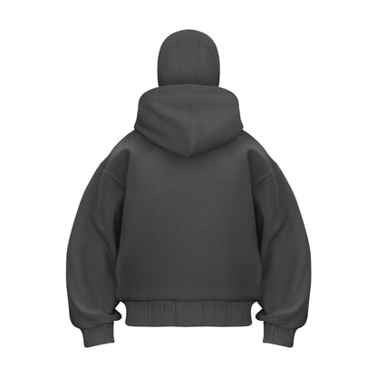 TommySinny® 'BLCLV' ZIP-HOODIE GRAY