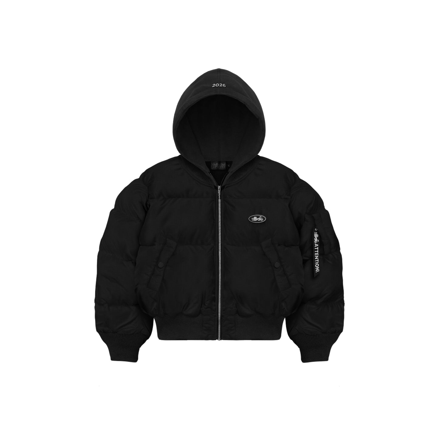 TommySinny® Puffa Bomber Black Classic