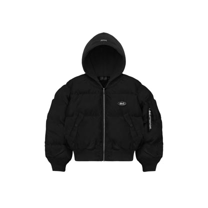 TommySinny® Puffa Bomber Black Classic