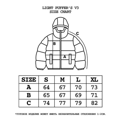 TommySinny® Light Puffer V3 Black