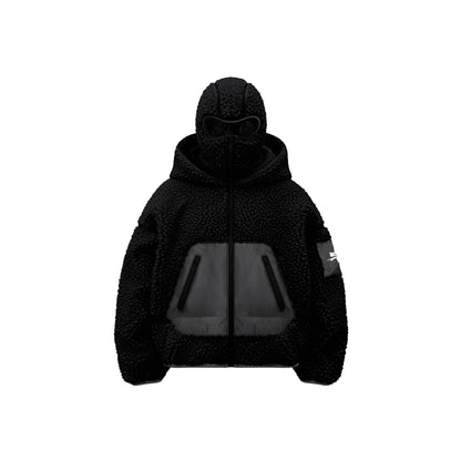 TommySinny® Balaclava Sherpa Black/Gray