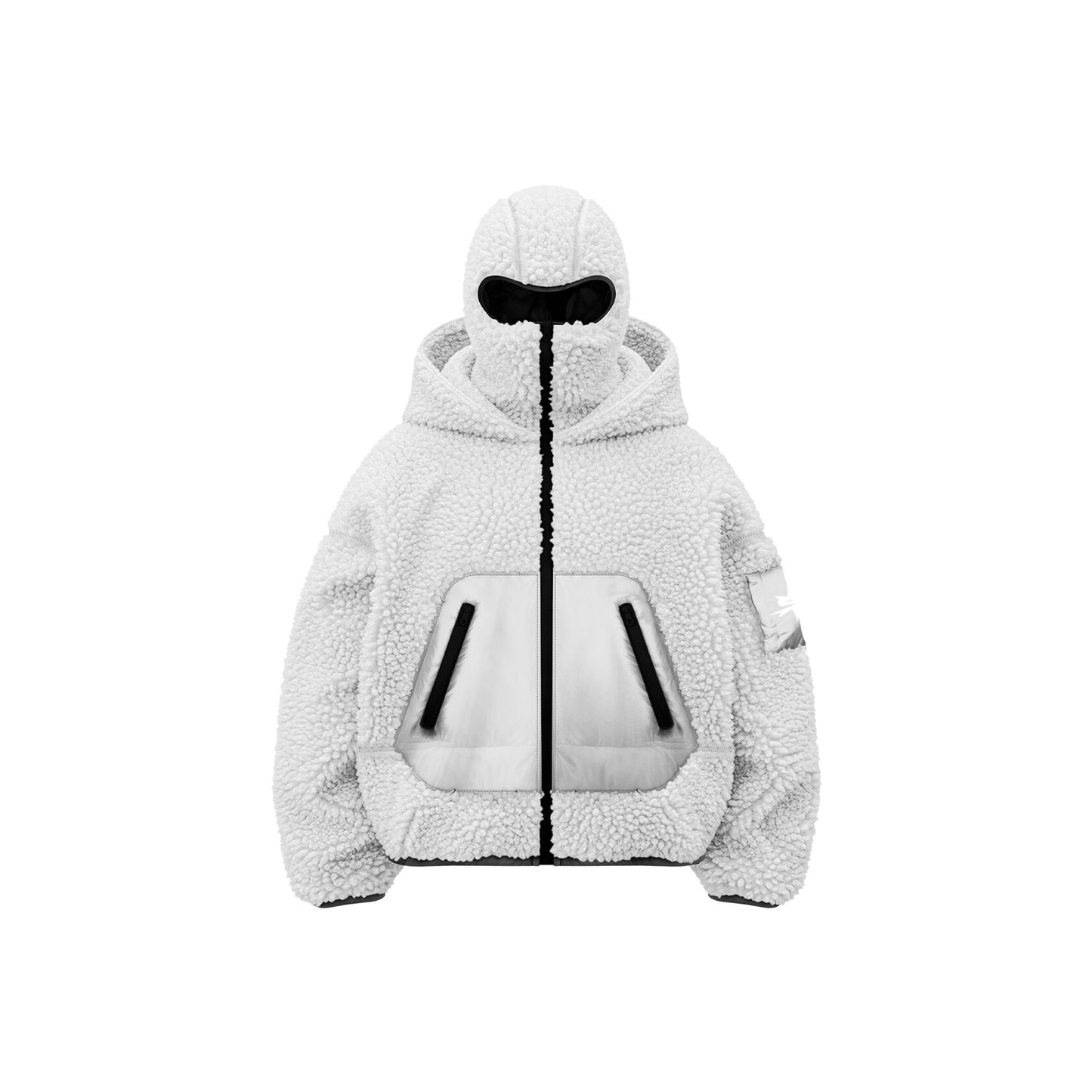 TommySinny® Balaclava Sherpa White