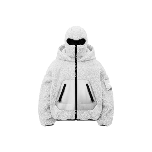 TommySinny® Balaclava Sherpa White
