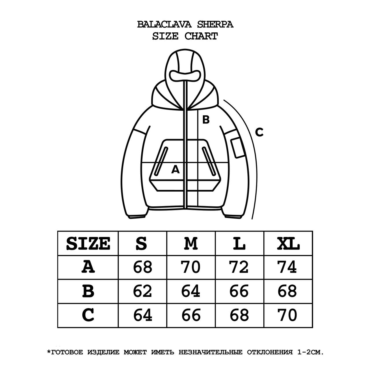 TommySinny® Balaclava Sherpa Black